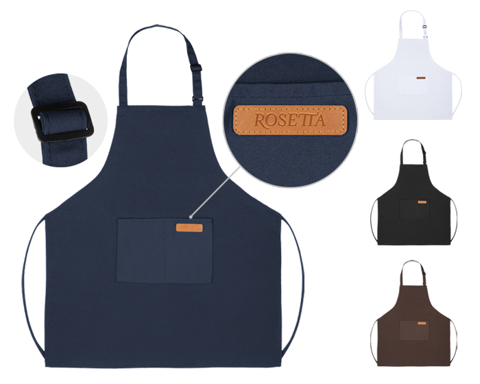 MANDIL DE POLIESTER CON BOLSILLO FRONTAL PRO CHEF
