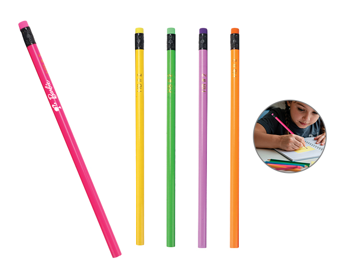 LAPIZ DE MADERA FLUORESCENTE NEONY