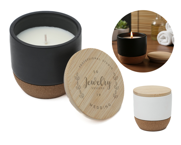 VELA DECORATIVA CON AROMA SERENITY