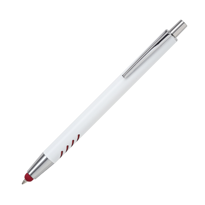 BOLÍGRAFO DE ALUMINIO BLANCO FORLI