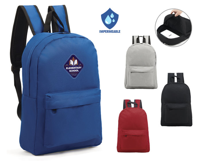 MOCHILA ESCOLAR IMPERMEABLE CLASS