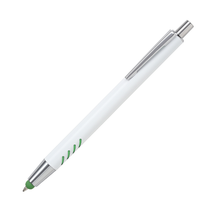 BOLÍGRAFO DE ALUMINIO BLANCO FORLI