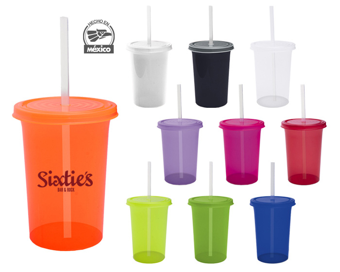 VASO DE PLÁSTICO OLAS
