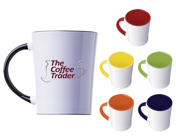 TAZA CONICA BICOLOR 14 OZ BICOLOR ARLES