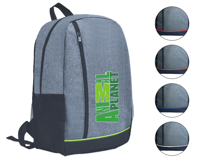 MOCHILA BACKPACK CON DOS COMPARTIMENTOS OXFORD