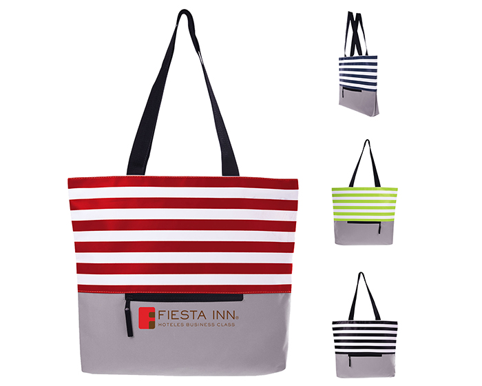 BOLSA CON DISEÑO FRANJAS MARGIN
