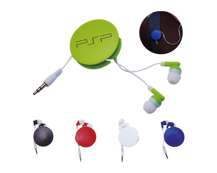 AUDÍFONOS CON CLIP Y BASE PARA CABLES MELODY
