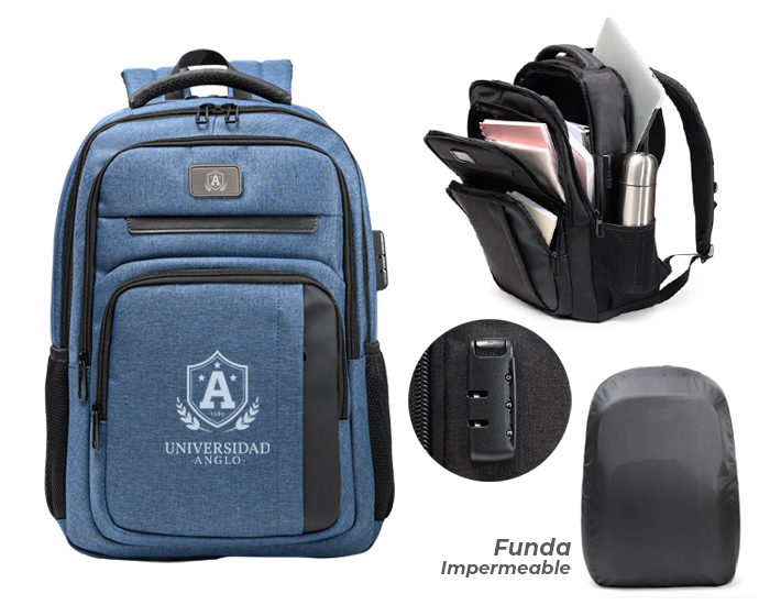 MOCHILA BACKPACK PORTA LAPTOP SEÚL