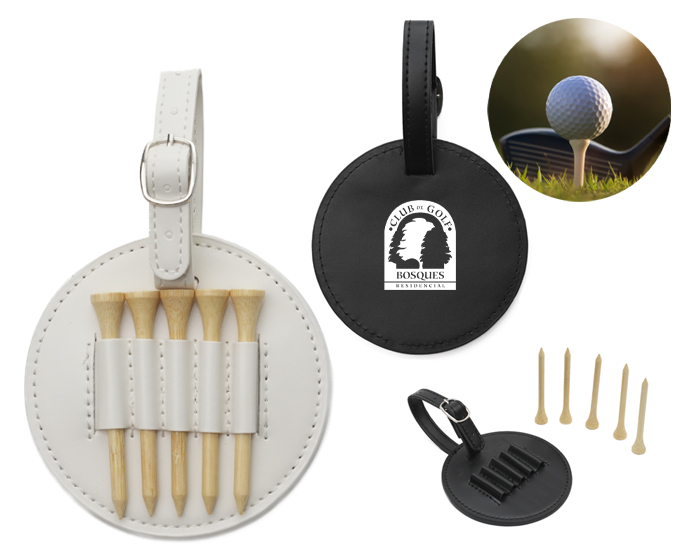 ESTUCHE CON SOPORTES TEES DE GOLF