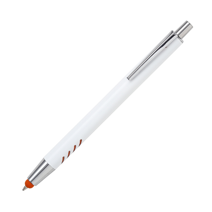 BOLÍGRAFO DE ALUMINIO BLANCO FORLI