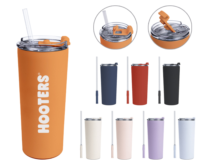 TERMO DE ACERO INOXIDABLE DE 600 ML DINO