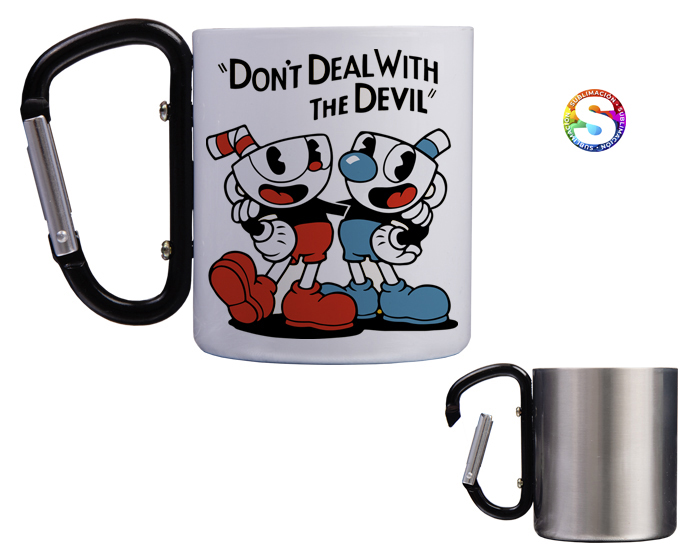 TAZA DOBLE PARED DE ACERO INOX DE SUBLIMACIÓN 8 OZ TAOS