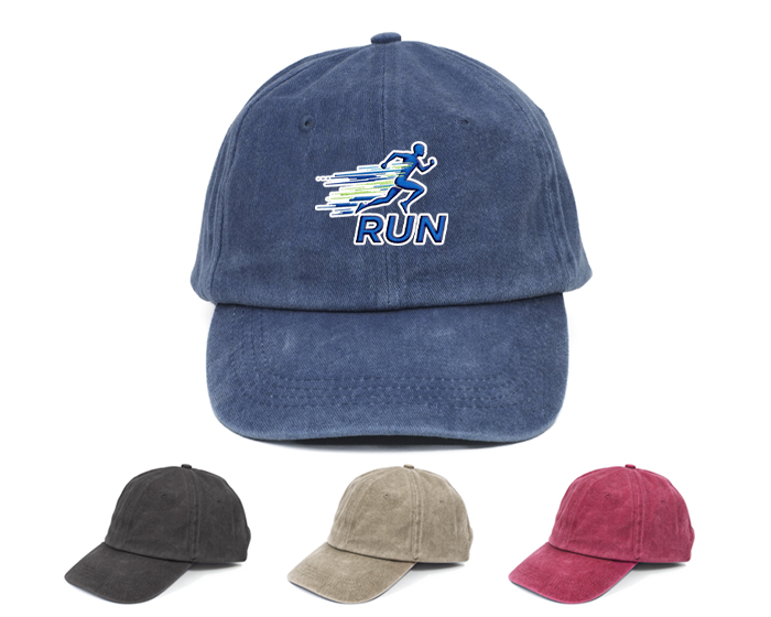 GORRA DE ALGODÓN DESLAVADO INDIE
