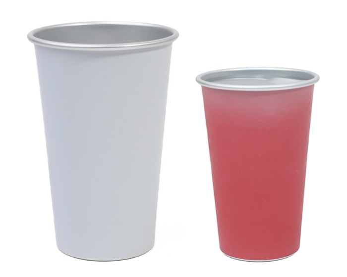 VASO DE ALUMINIO QUE CAMBIA DE COLOR CAMALEON