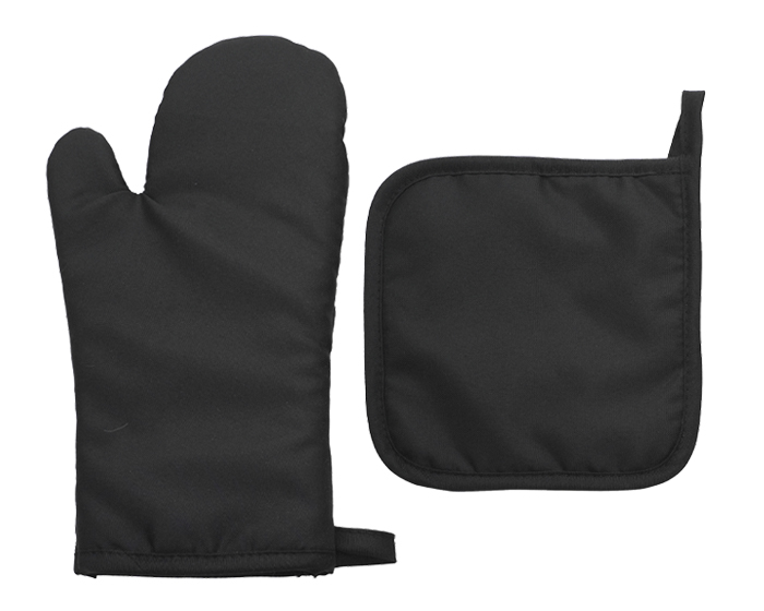 SET DE GUANTE Y AGARRADERA P/COCINA PONCHO