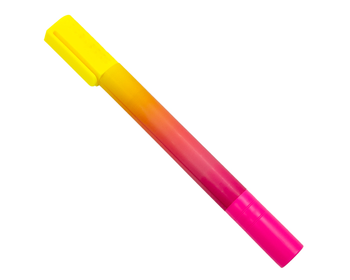 MARCADOR DE PLÁSTICO CON DOS COLORES DUO MEGA MARKY