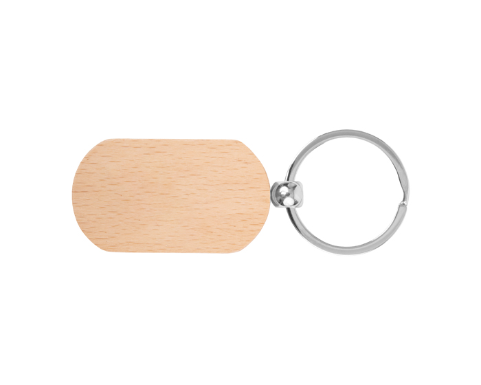 LLAVERO DE MADERA PANDA