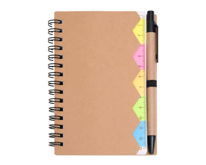 LIBRETA ECOLÓGICA A6 CON BOLÍGRAFO TAMAYA