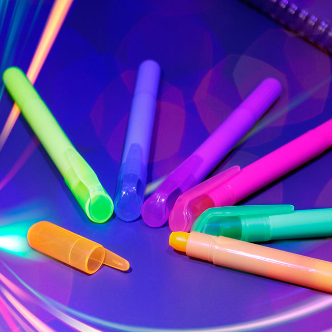 RESALTADOR GEL NEON