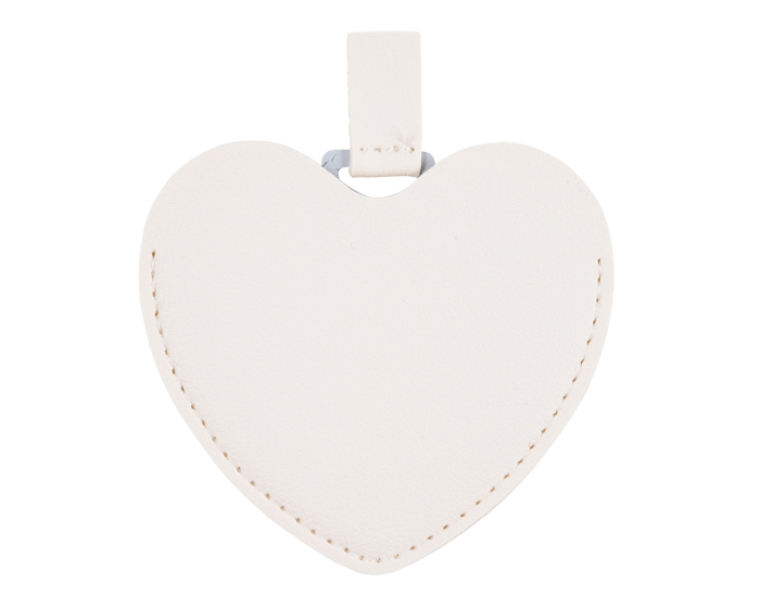 ESPEJO DE ACERO INOXIDABLE CON ESTUCHE EN FORMA DE CORAZÓN MINNIE