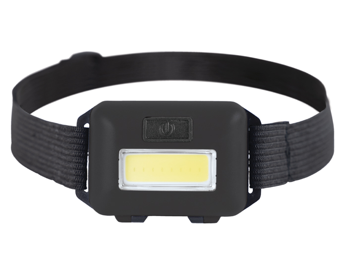 LÁMPARA FRONTAL LED DE PLÁSTICO MINERO