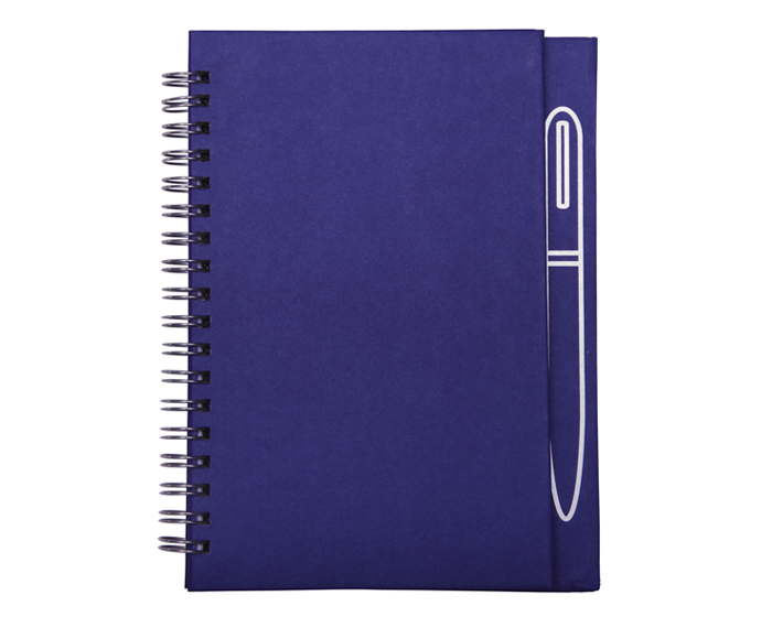 LIBRETA CON IMÁN PARA BOLÍGRAFO METÁLICO, SPAIN
