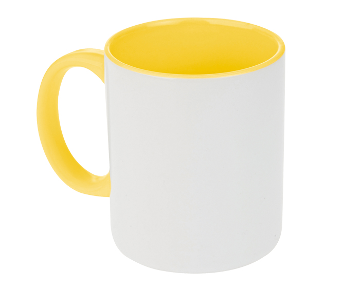 TARRO BICOLOR DE SUBLIMACIÓN 11 OZ ALINE