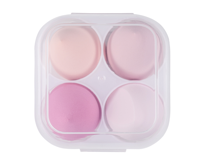 SET CON 4 ESPONJAS PARA MAQUILLAJE YUKI