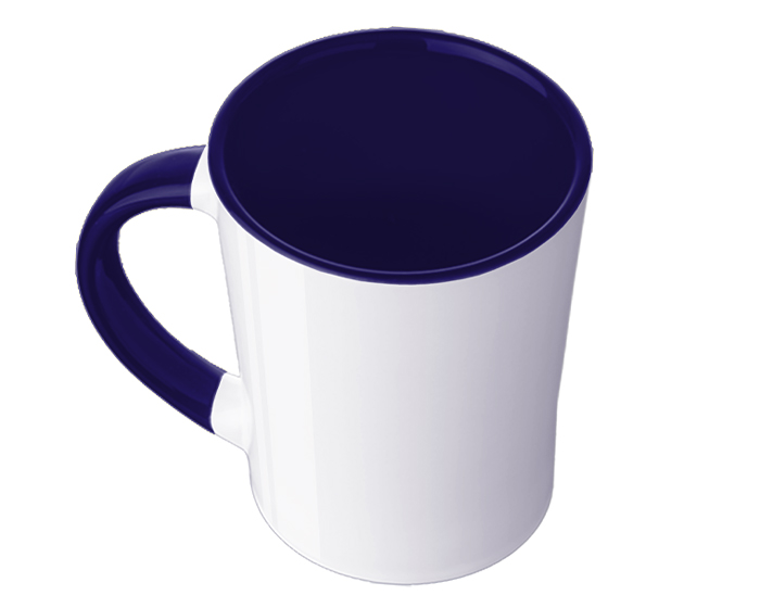 TAZA CONICA BICOLOR 14 OZ BICOLOR ARLES
