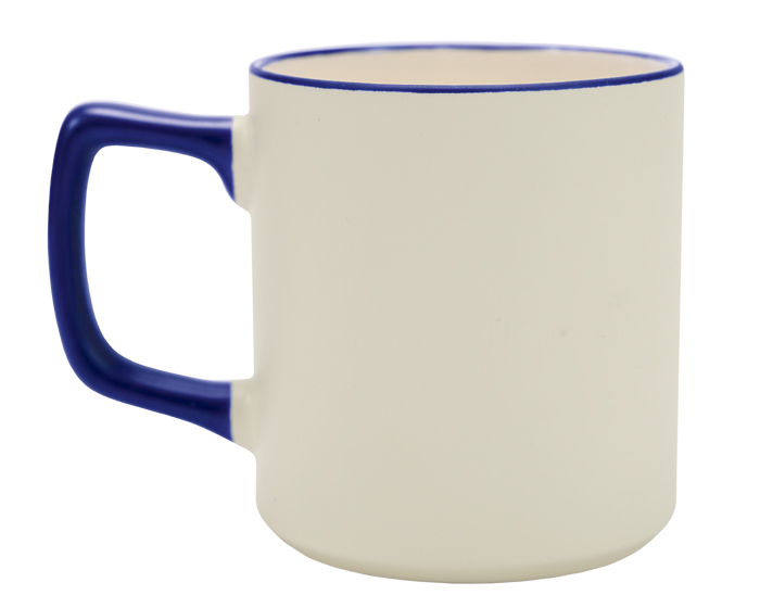 TARRO DE SUBLIMACIÓN CON ASA Y FILO DE COLOR 135 OZ SABRINA