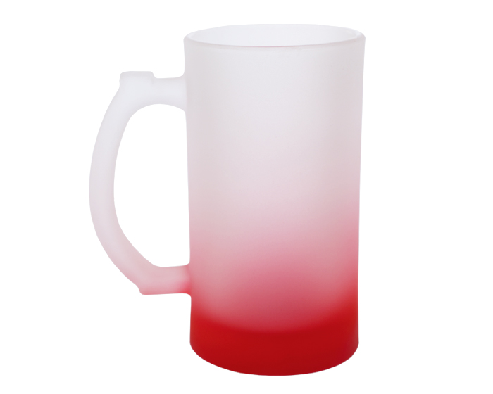 TARRO CERVECERO SATINADO BICOLOR DE SUBLIMACIÓN 16 OZ CHELADO