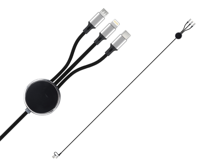 CABLE CONECTOR DE CARGA USB RAYO