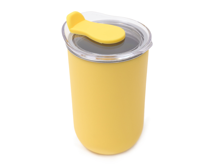 TERMO ACERO INOX / PLÁSTICO DE 350 ML MALVA