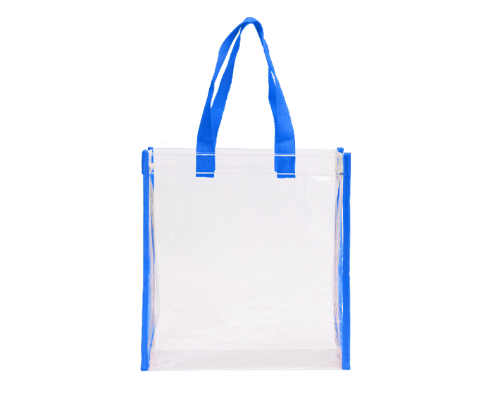 BOLSA TRANSPARENTE CON ASAS DE COLOR CLARIS