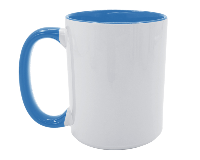 TARRO BICOLOR PARA SUBLIMACIÓN 15 OZ DAFNE