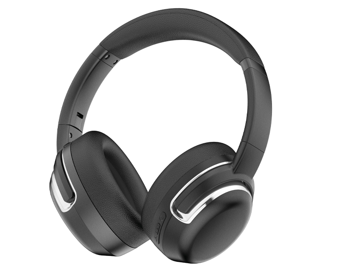 AUDÍFONOS BLUETOOTH CON CANCELACIÓN DE RUIDO, MANOS LIBRES Y DIADEMA AJUSTABLE GUETTA