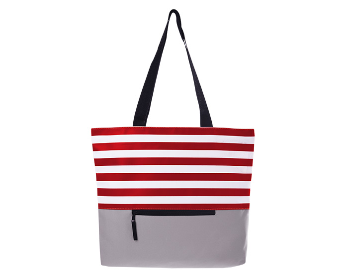 BOLSA CON DISEÑO FRANJAS MARGIN