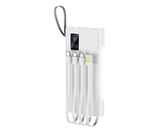 BATERÍA DE CARGA RÁPIDA CAP 10000 MAH 4 EN 1 ELIOT