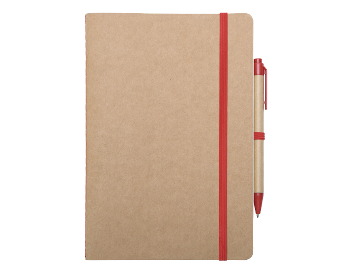 LIBRETA ECOLOGICA C/BOLIGRAFO AULEX